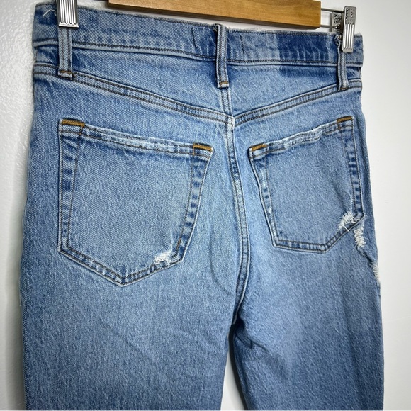 ABERCROMBIE The Dad High Rise Distressed Jeans - Picture 6 of 6